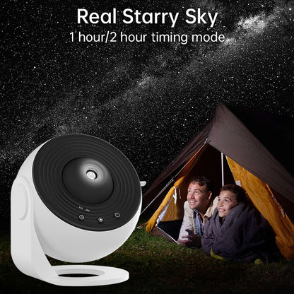 Night Light Galaxy Projector Starry Sky Projector 360° Rotate Planetarium Lamp For Kids Bedroom